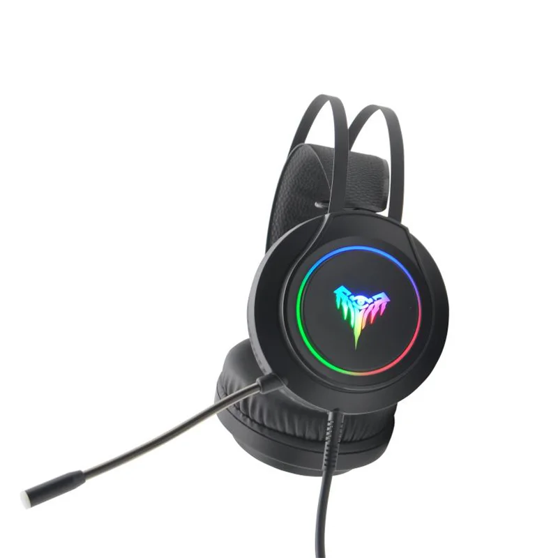 J Лидер продаж, игровая гарнитура для ПК, наушники 7,1 с микрофоном и светодиодной подсветкой, G2000 V1L, наушники с шумоподавлением, проводные стереонаушники с басами для ПК