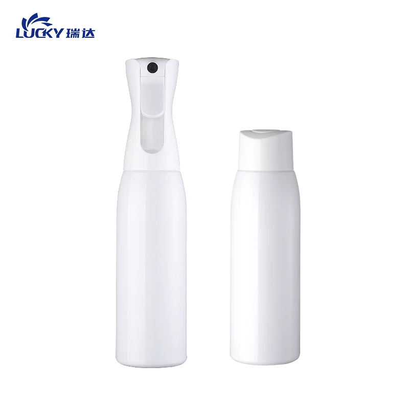 The New 2021 500Ml White alcohol Iso9001fine mist Plastic continuous Spray  Bottle