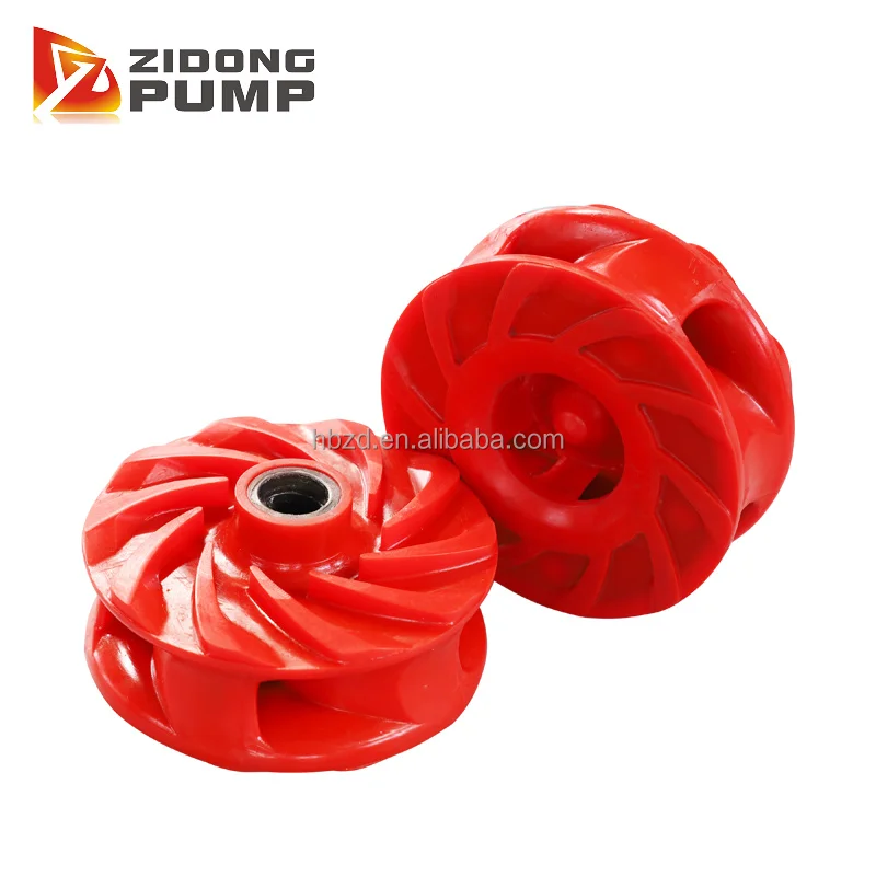 Polyurethane liner slurry pump spare parts impeller volute