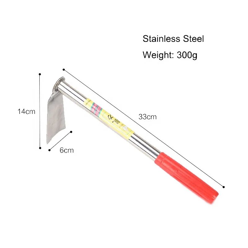 
Garden Folk Hoe Chinese Garden Hoe Farm and Garden Plastic Handle 