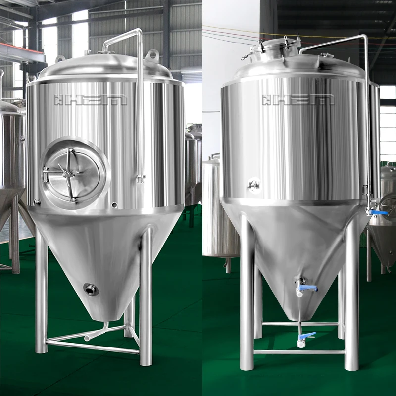 304 stainless steel fermenting equipment 2000L commercial conical fermenting equipment beer