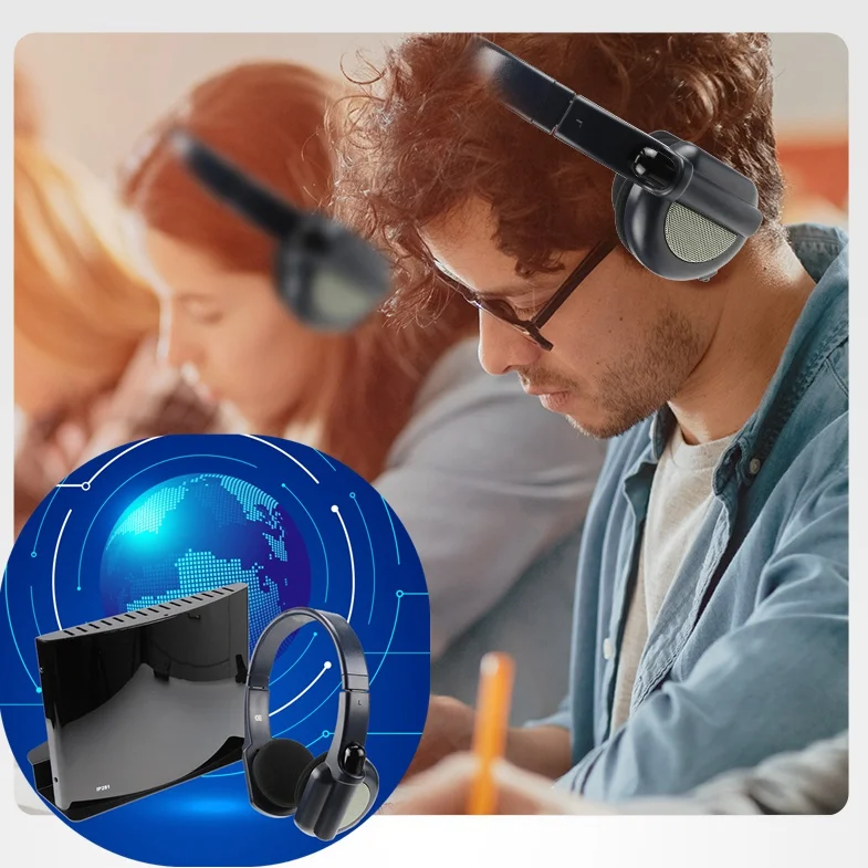 Arkon One-Channel IR Wireless simultaneous interpretation equipment system interpretation translation receiver wireless headset