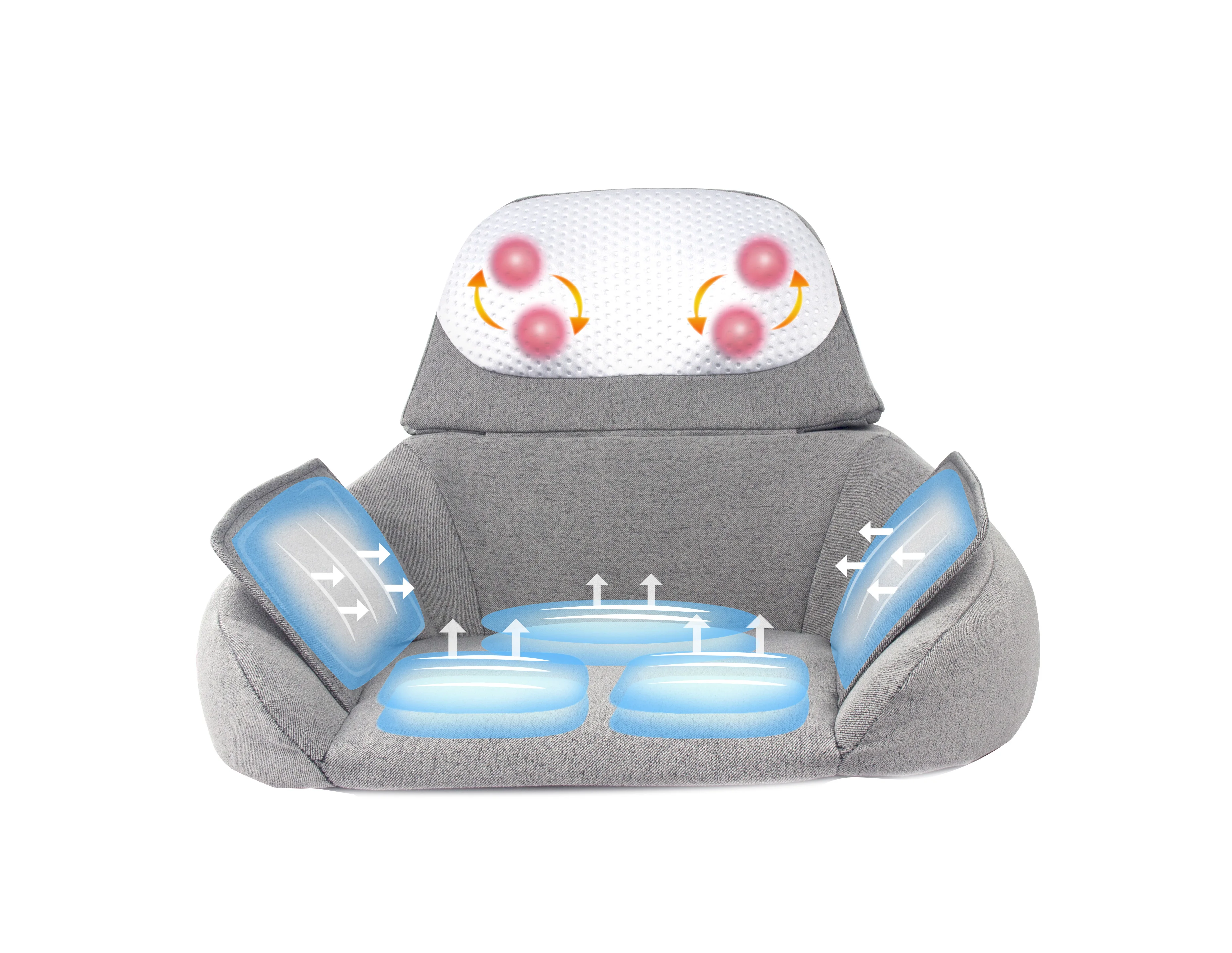 2023 Foldable Air pressure Massage Chair Waist Massage