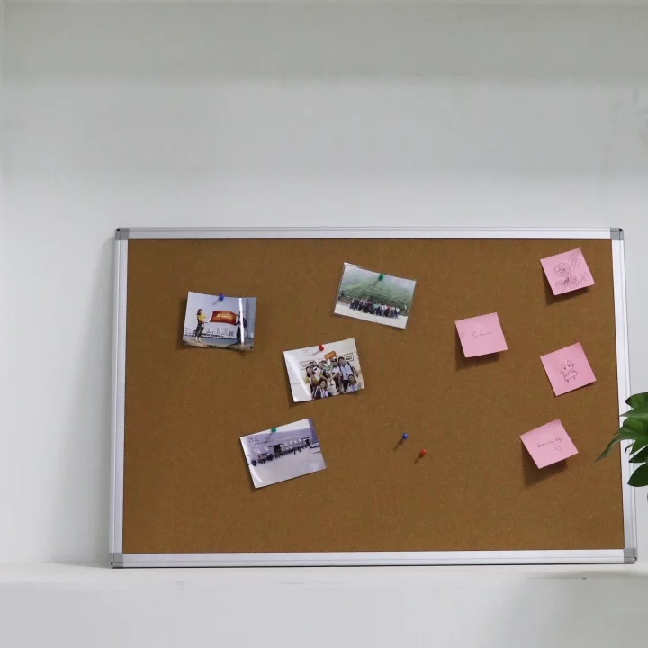 Message board push pin board  cork board office bulletin