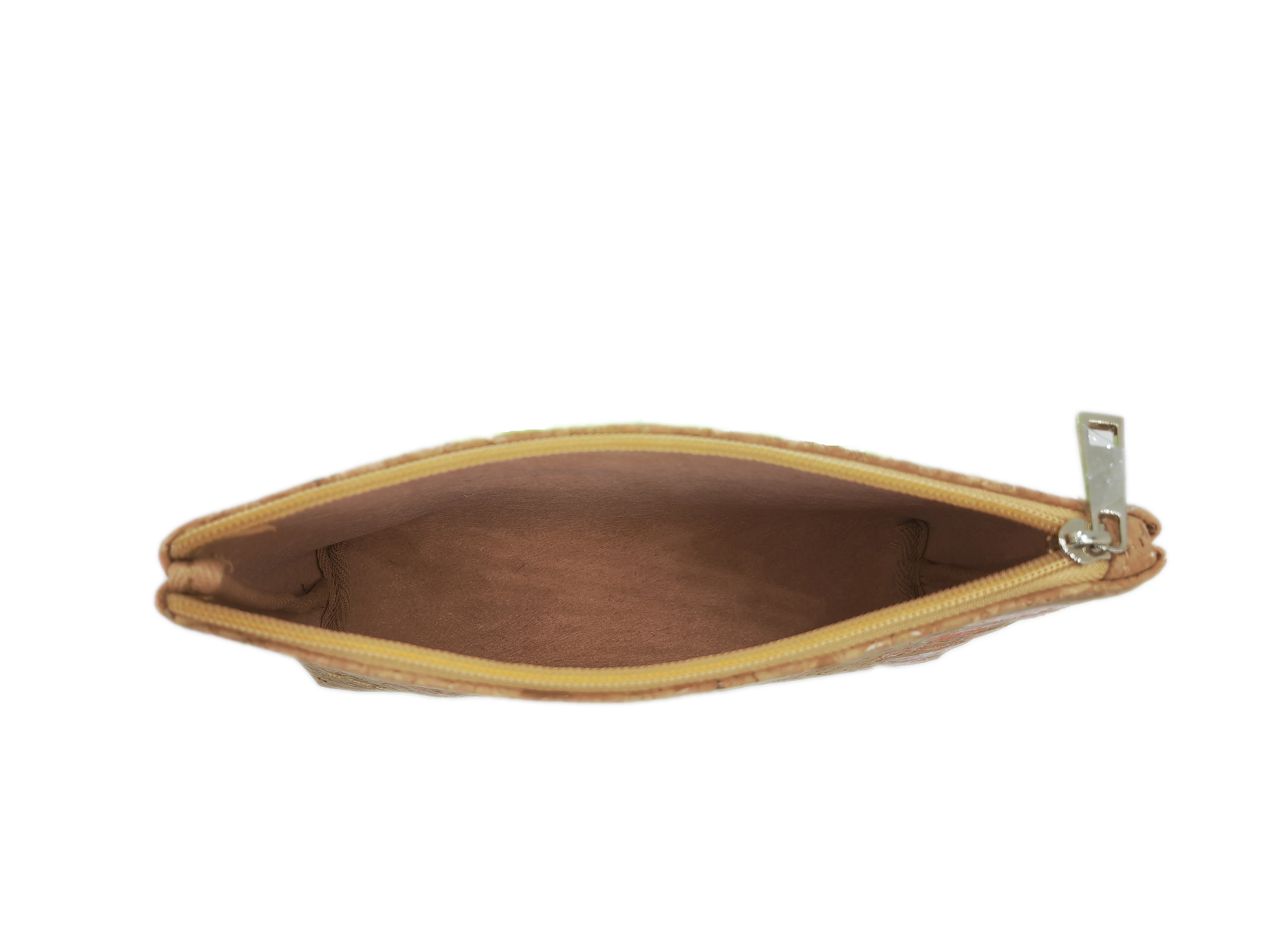 Eco friendly Products Recycled Cork Pouch Factory Custom Cosmetic Storage Bag Sustainable Recycled Cork Bag