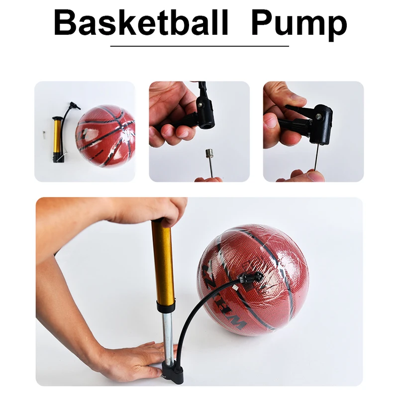 High Quality  portable manual air pump mini gold hand ball pump high pressure hand pump