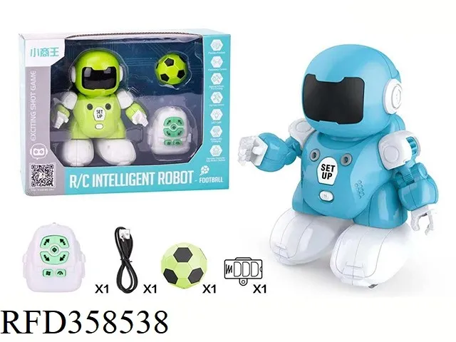 Newest item 2.4G electric intelligent mini fight rc soccer robot