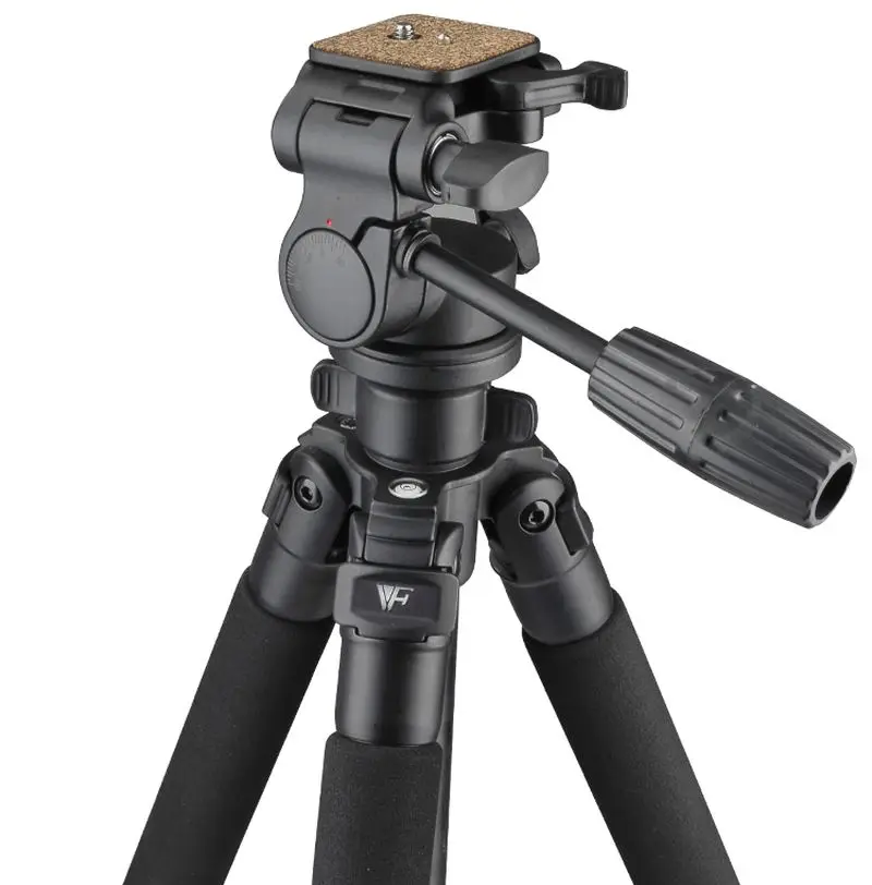 Weifeng 6663A Professional Flexible Portable Camera Tripod with Tripod Head for DSLR Camera Camcorder Video Camera Stand