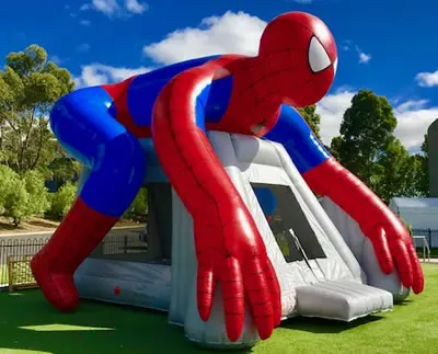 wholesale high-quality commercial Bounce House Inflatable Spiderman Bouncy Castle Air Bounce With Slide