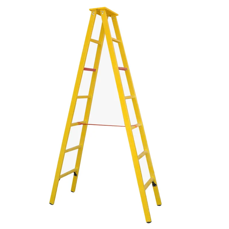 Insulated Ladder Joint Ladder Expansion Ladder Commercial Non-slip Folding Herringbone Ladde