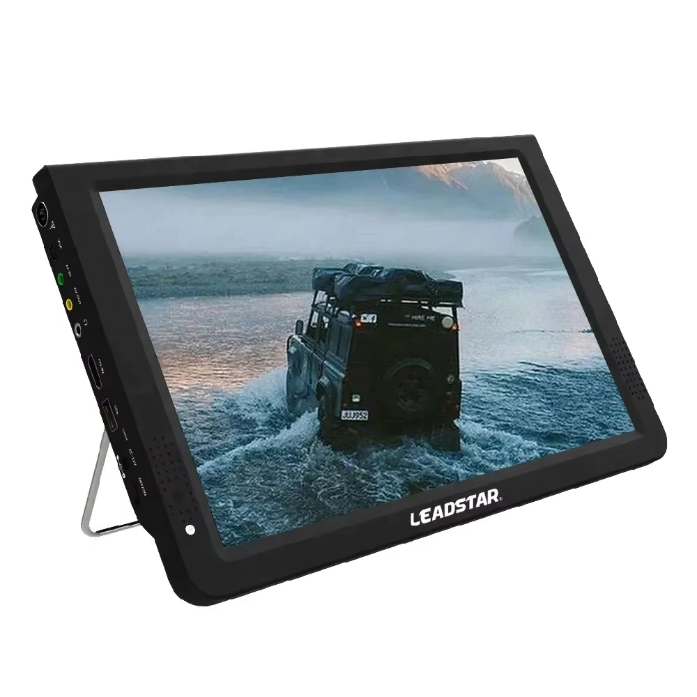 New Pocket Battery TV 12 inch DVB-T ATSC ISDB-T Digital And Analog LED TV