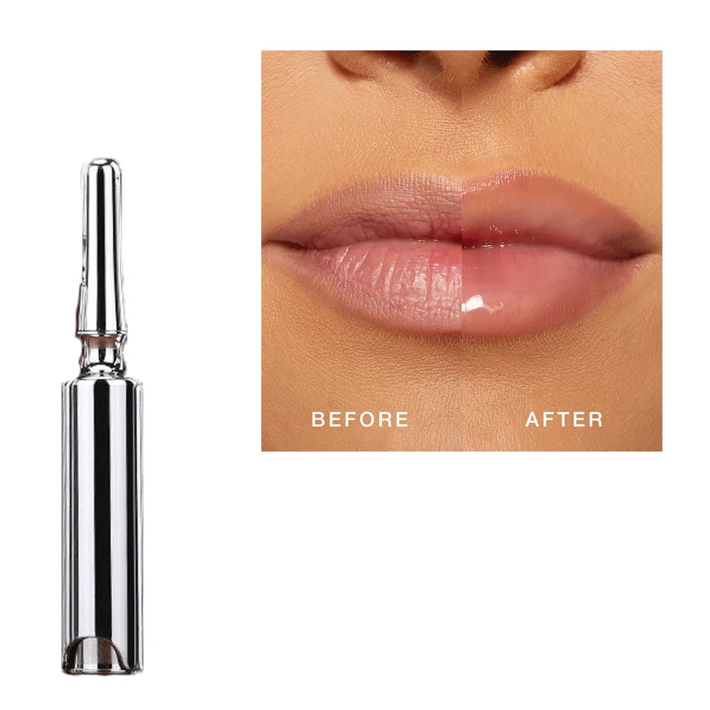 High quality peptide more hyaluronic acid lip plumper gloss private label