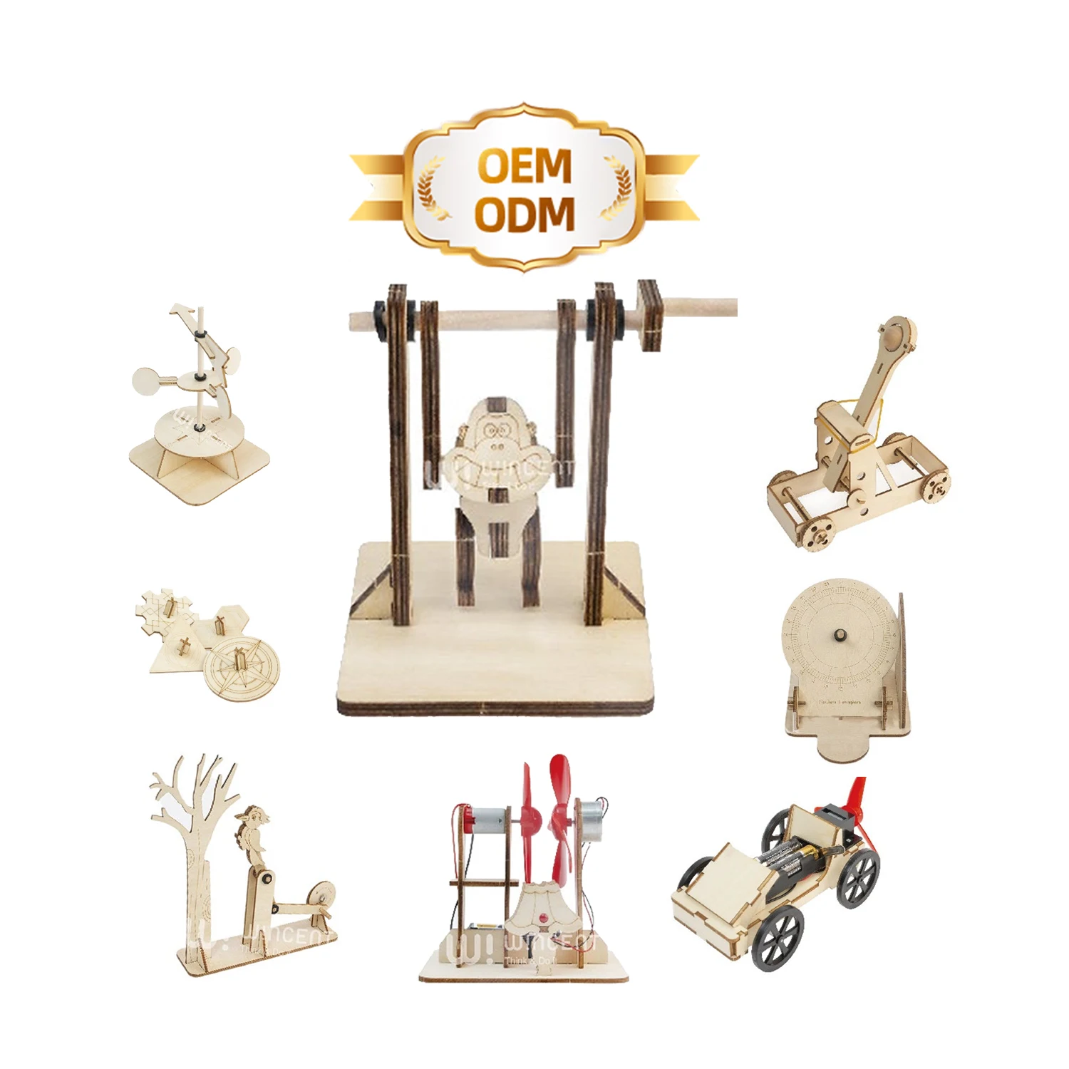 One Stop Purchase Service CPC Certificated Factory Direct Sale Wooden Montessori Toys Kid Game Stem Kits