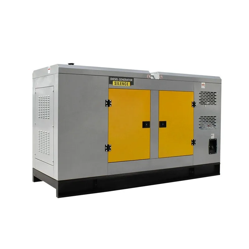 Hot Selling 100kw 125kva Weifang Ricardo industrial standby silent diesel generator set with high quality