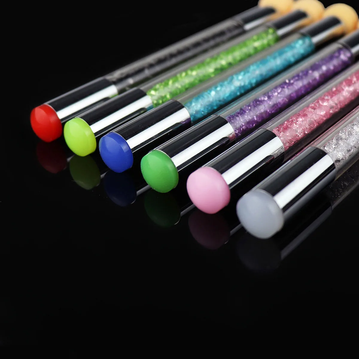 Hot Sale Double Heads mulit-function Nail Art Brush And Nail Stamp Nail Art Tools