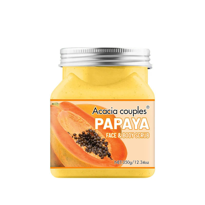 Foaming Body Scrub Whipped Soap Face and Body Cleansing Brightening Sugar Exfoliating Whipped Body Scrub