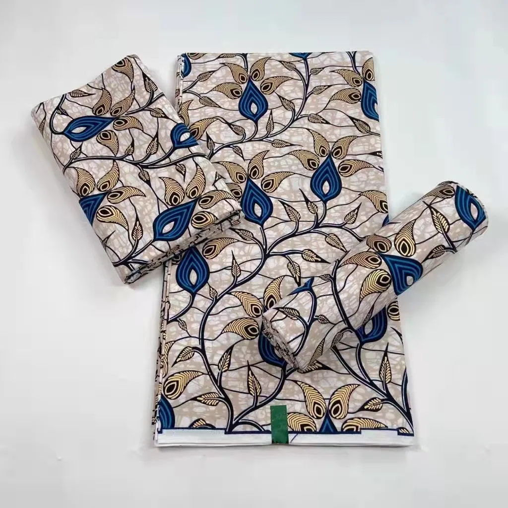 Nice Design Wholesale African Traditional Fabric Cotton Wax Print Fabrics Super Hot