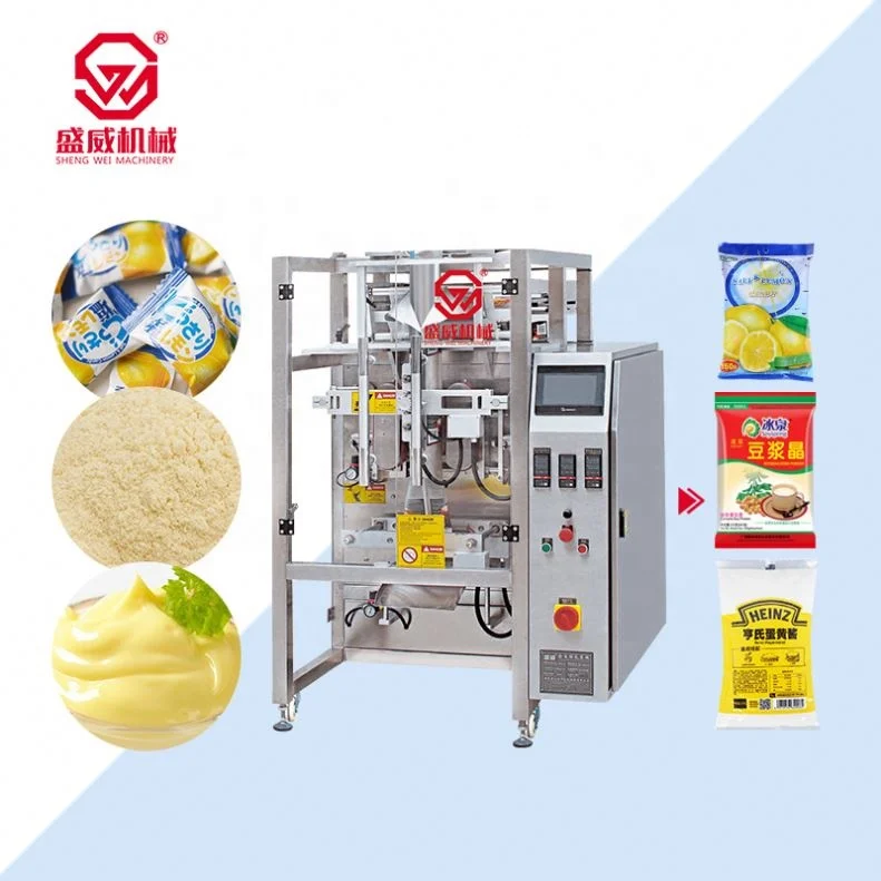 Garlic Packing Automatic Ice Small for Paste Rice Cake Puffed Food Packaging Machine Potato Chips