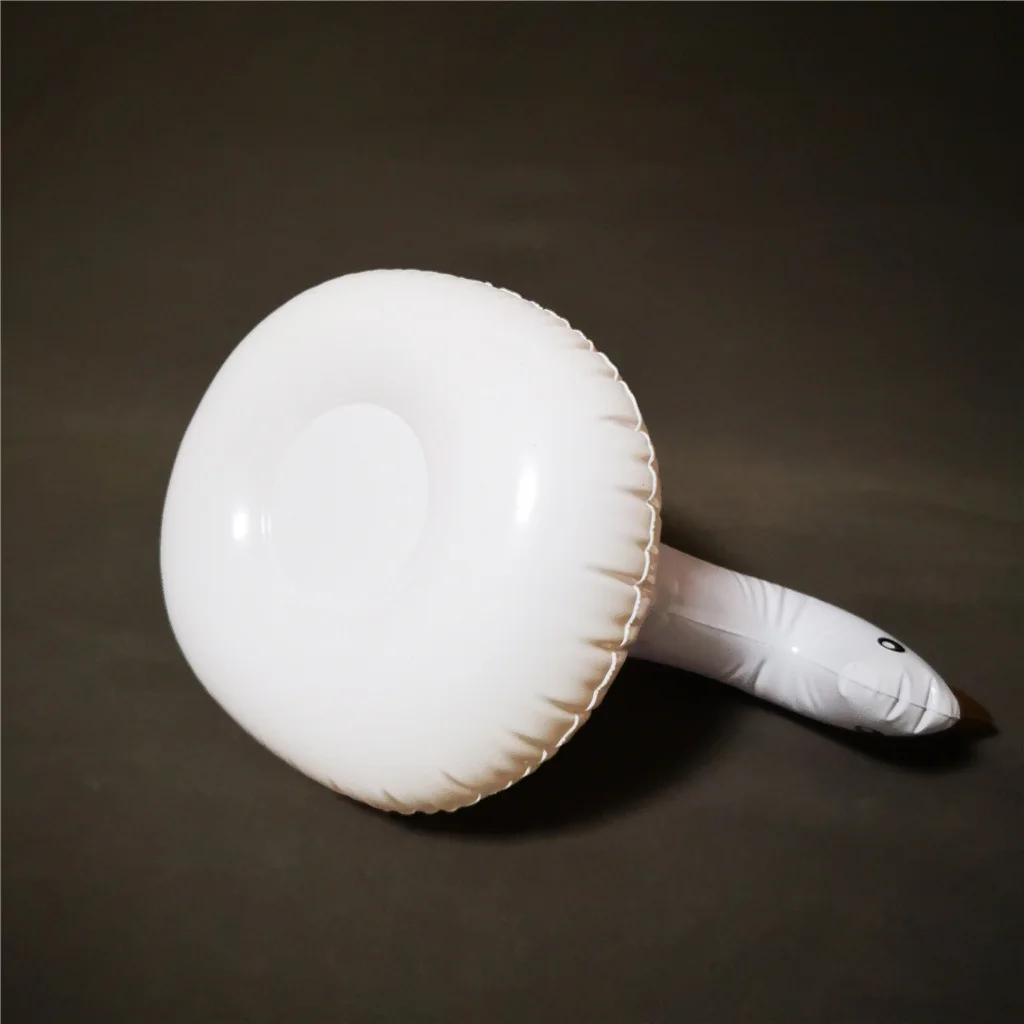 PVC Inflatable floating unicorn beer can drink holder