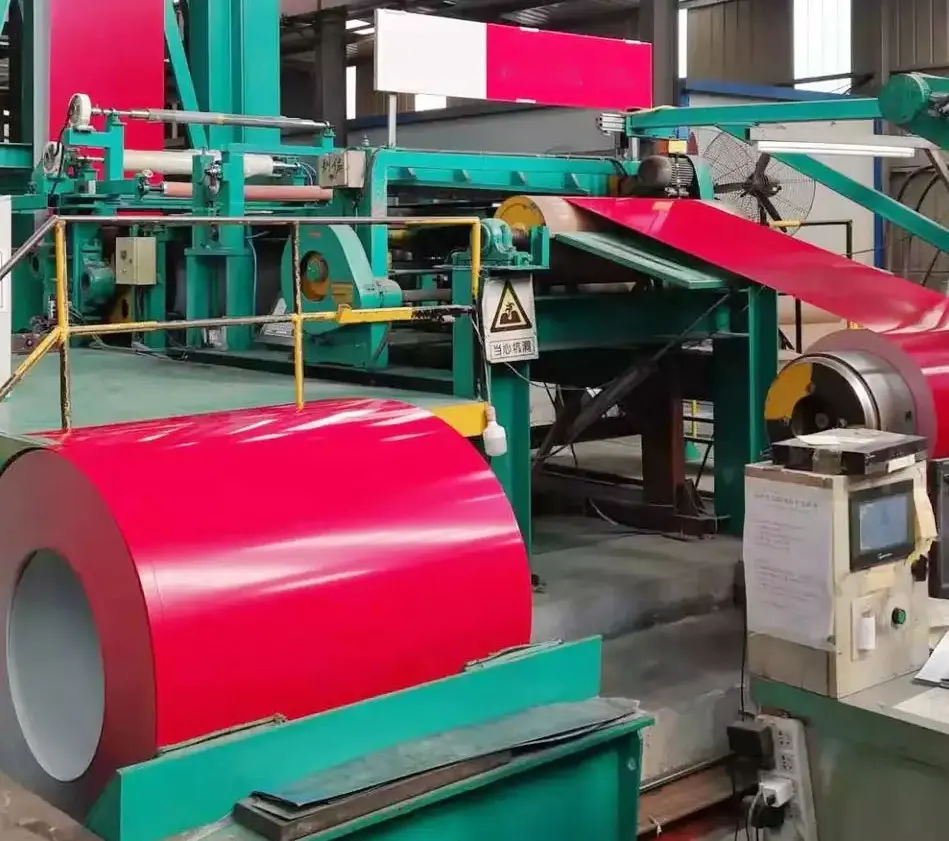 tata color coated steel roofing sheet coil coated galvanized steel   Hot Selling PPGI Coil Color Coated/ Prepainted Steel prime