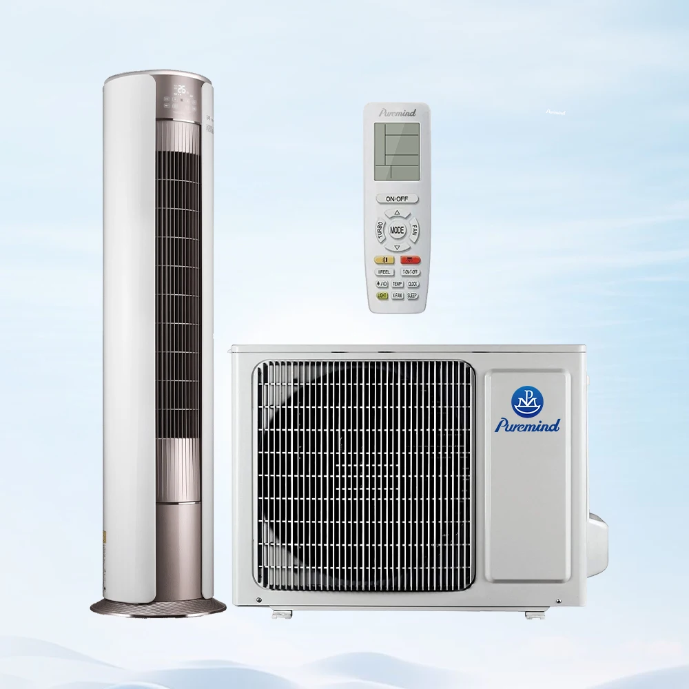 24000Btu Gree оптовая продажа цилиндрический напольный кондиционер Вертикальная колонна инвертор охлаждение отопление
