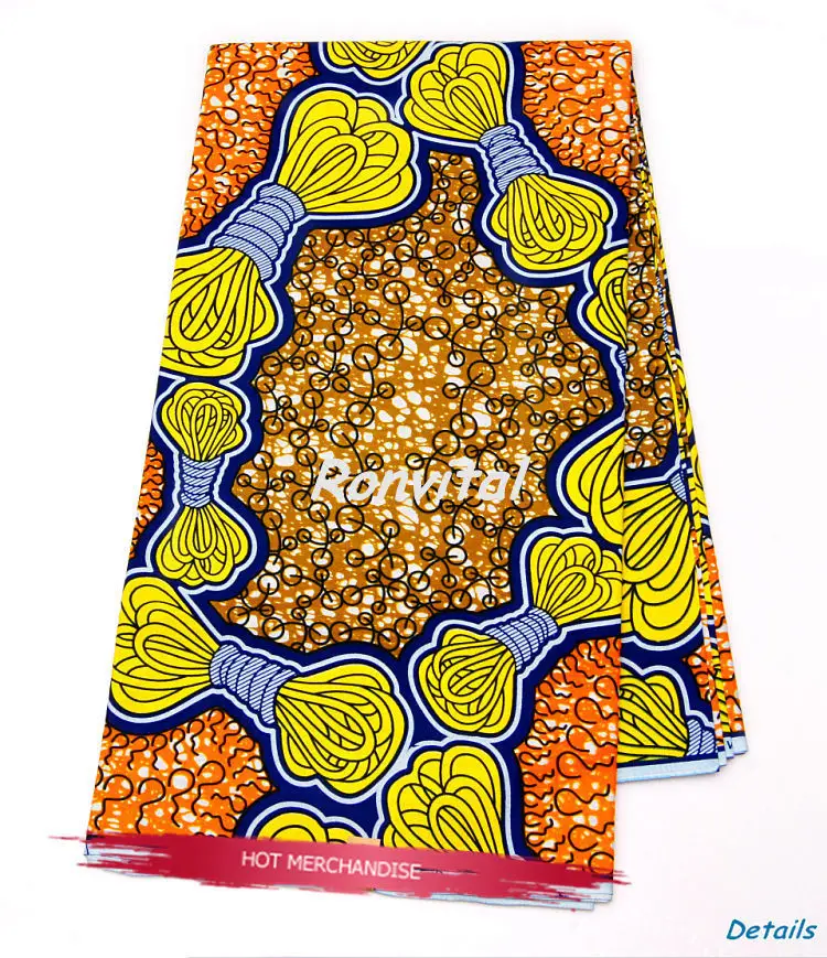 Quality Guaranteed Cotton Batik Print African George Fabric