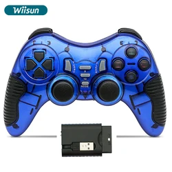 D Axis 6 in 1 Controller Wireless Joystick Gamepad for TV box High Speed USB 2.4G Wireless Controller for PS2/PS3/Android/PC360