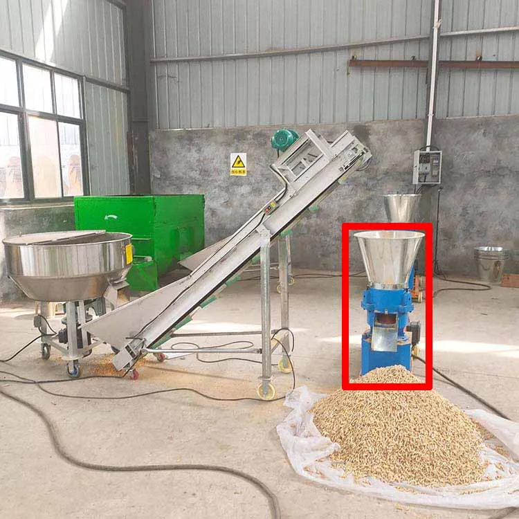 small flat die livestock poultry animal feed pellet making machine pellet pelletizer granulator machine