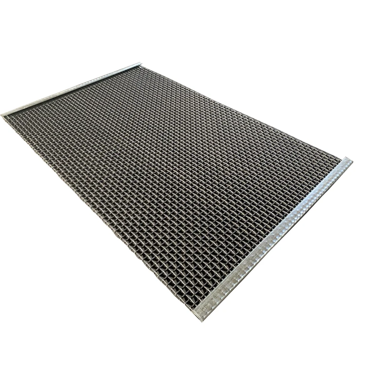 Высокотехнологичный Высокоуглеродистый и марганцевый Плетеный сетчатый экран 65Mn