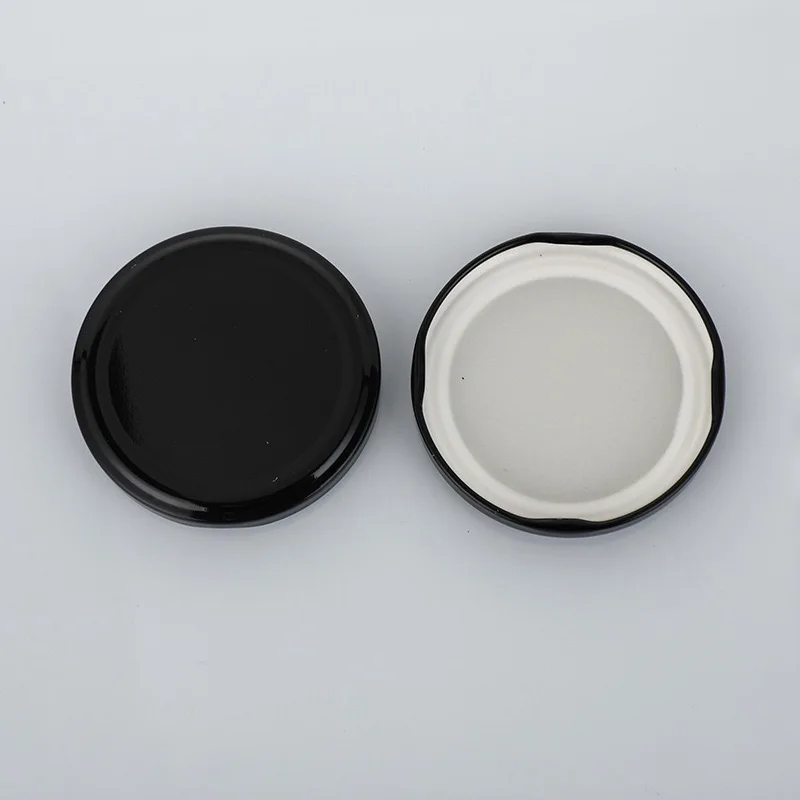 High Quality 45 ml Mini Glass Hexagon Jars With Wooden Screw Lids for Food Honey Jam