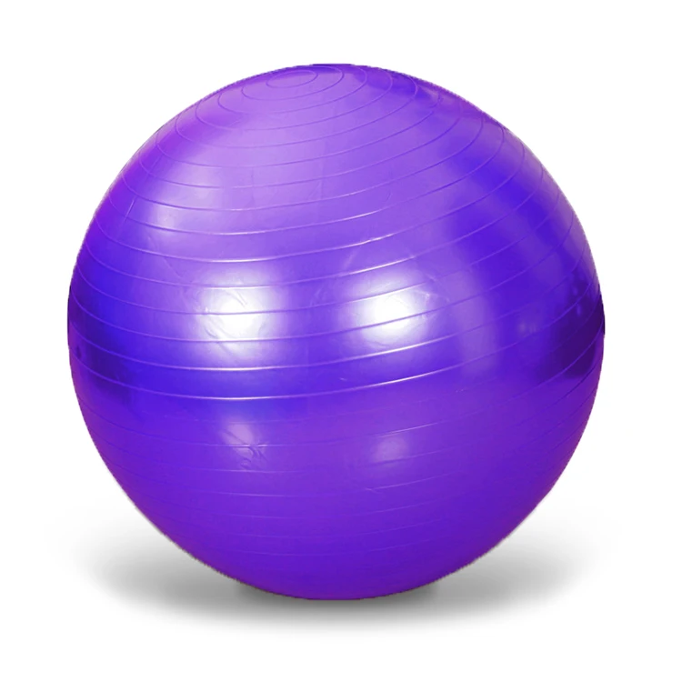 Slip resistance fitness custom sized pvc yoga exercise ball new