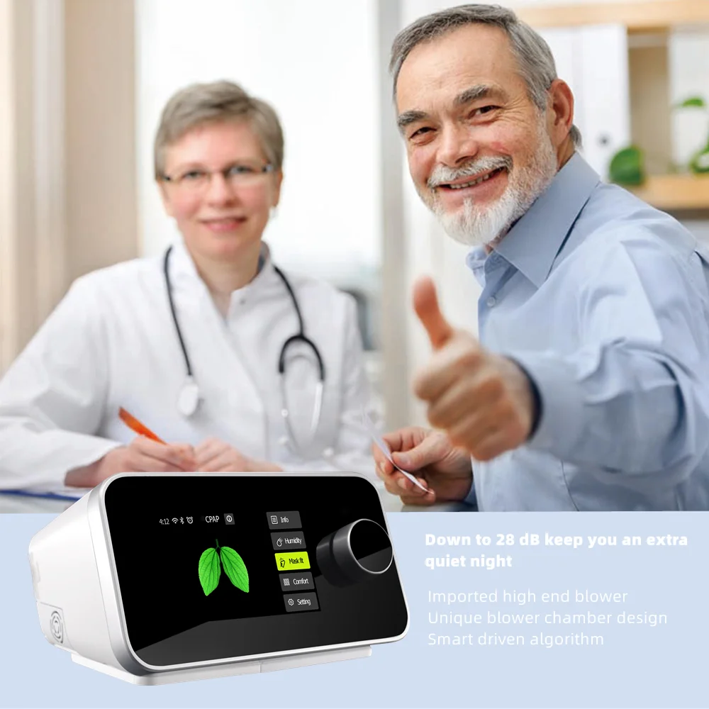 New Orignal CPAP Treatment Machine Mini CPAP Anti Snore Sleep Massage Relaxation For Breathing cpap resmed