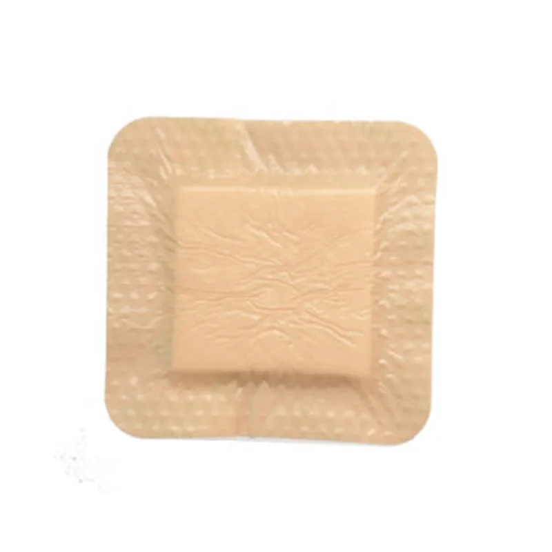 Disposable Sterile Surgical Plaster Wound Dressing Silicone Foam Dressing with Border