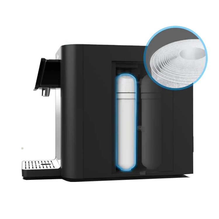 2022 new desgin puretal hot and cold water countertop UF system with UV water purifier machine