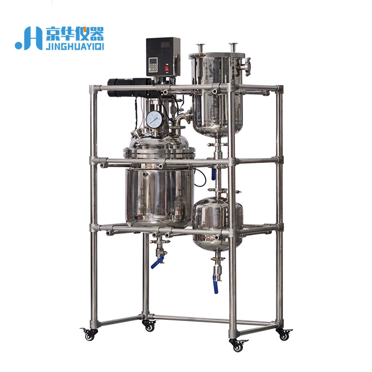 Jacketed Stainless Steel Crystallization Reactor for C B D Distillate