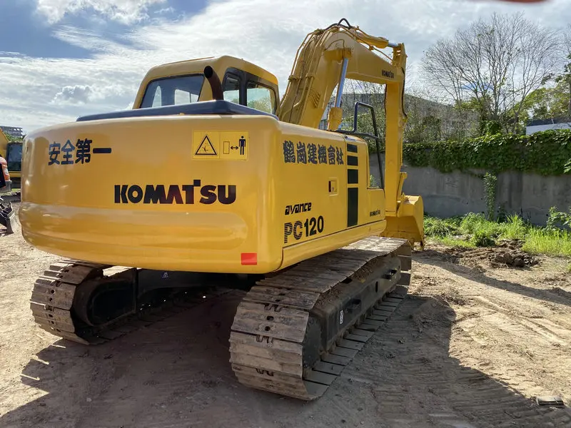 Second hand Excavator PC120 Machine in Good Condition Cheap Price Used Original Japanese Engine  For Sale.