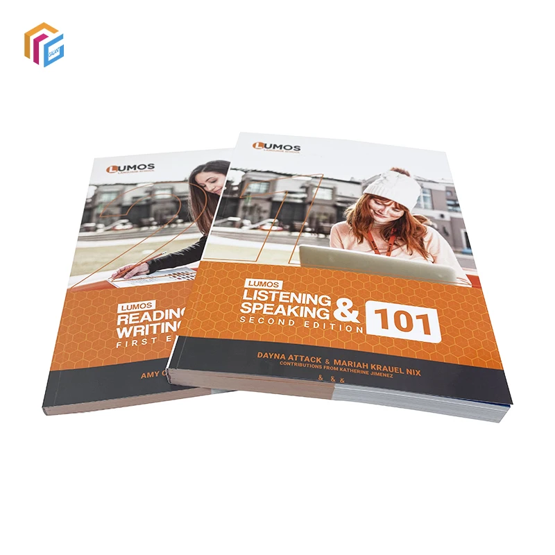 Printed Cheap Paperback Soft Cover Text Book with Personalized Design Custom Print Kids School Workbooks