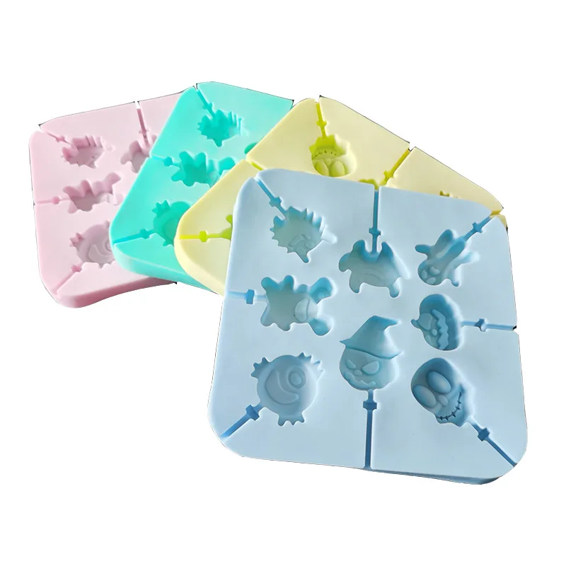 Food Grade Silicone Halloween Lollipop Mold