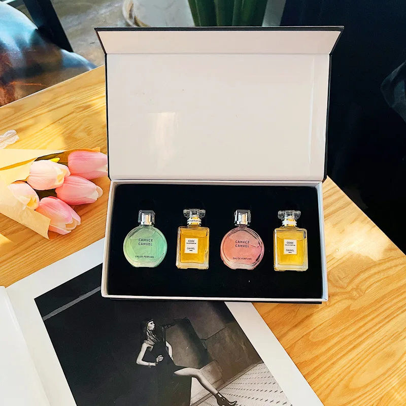 Factory Wholesale Lasting Floral Private Label Women Luxury Collection Brand Perfume High Custom Gift Box Perfume Set