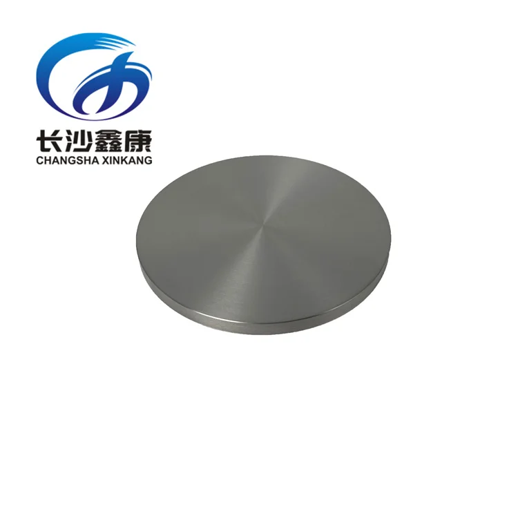 High Purity Rare Earth Sc/TREM99.99% Scandium metal target Scandium Sputtering Target