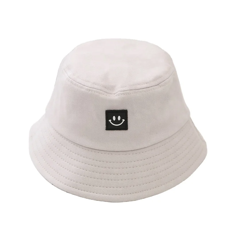 
Smiley face bucket hat beach Sunscreen Casual Fisherman Hunting Hat 