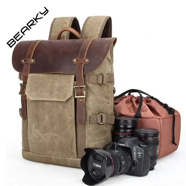 High demand products to sell Vintage Large Multifunctional Canvas Camera Bag (62326637188)