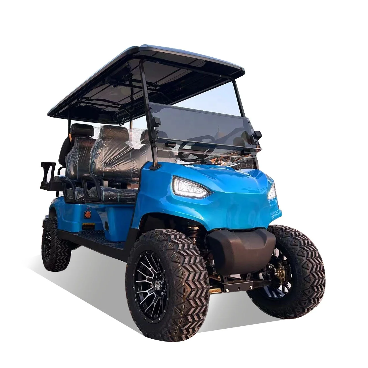 4 Wheel Drive Electric 72v Lithium Battery Car Golf Carts Electric Fast Golf Cart South Korea