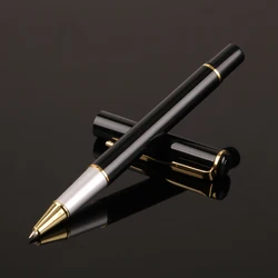 Wholesale and Retail Inexpensive Simplicity Design Hotel Promotion multicolor Custom Logo Metal Rollerball Pen