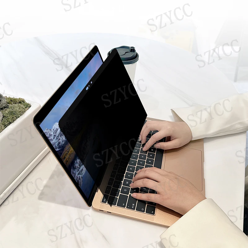 New Products Anti Spy Magnetic Removable Privacy Screen Protector With Webcam For Macbook Pro 13.3 Inch