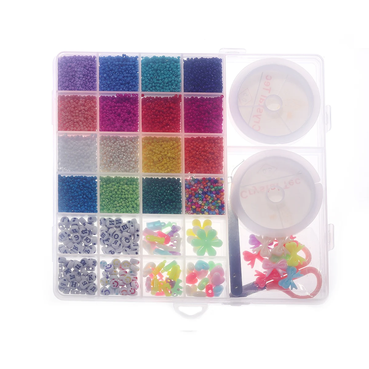 Wholesale Kids Educational Beaded Toys Diy Accessories Jewelry Making Bracelets Necklace Kit Girl Handmade