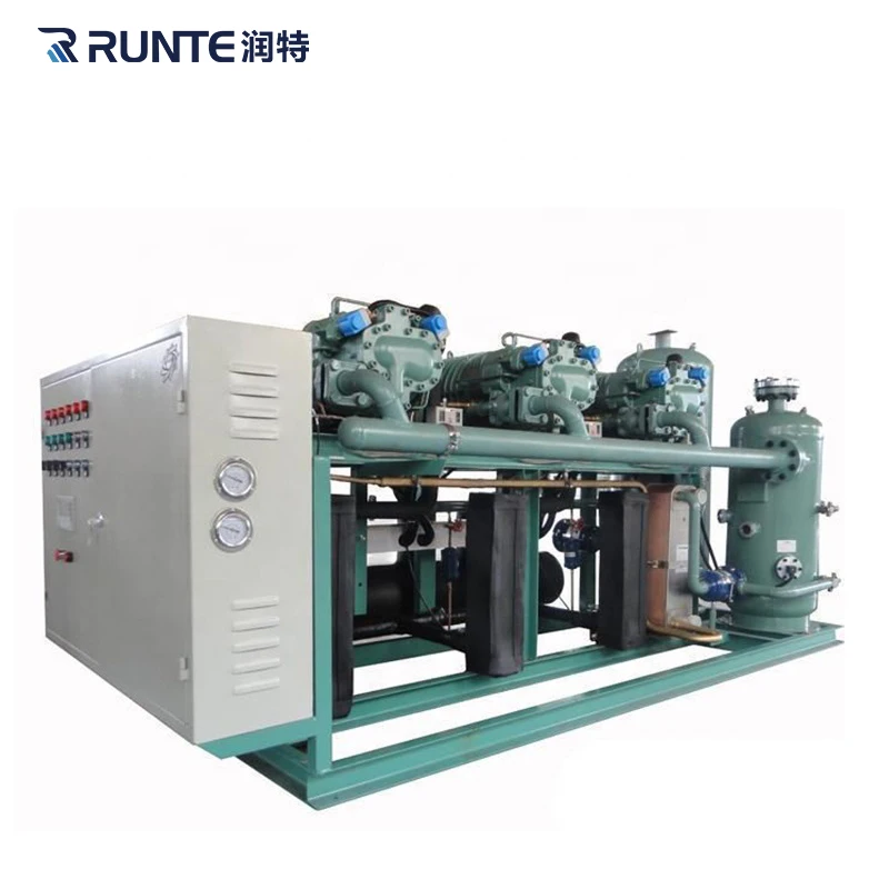 Blast freezer Screw Compressor cold room Condensing Unit