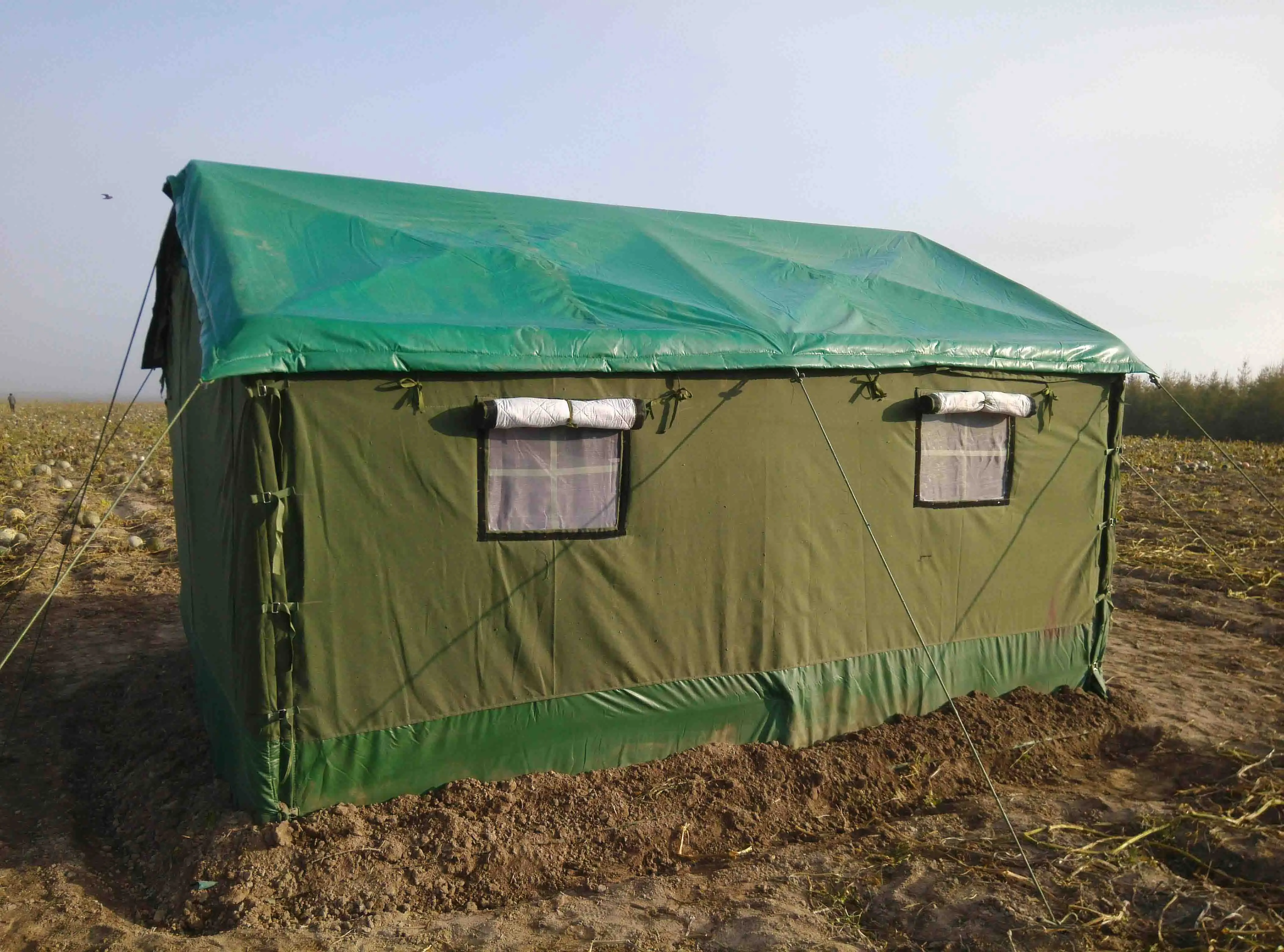 High quality cotton canvas waterproof winter tent outdoor tent for sale