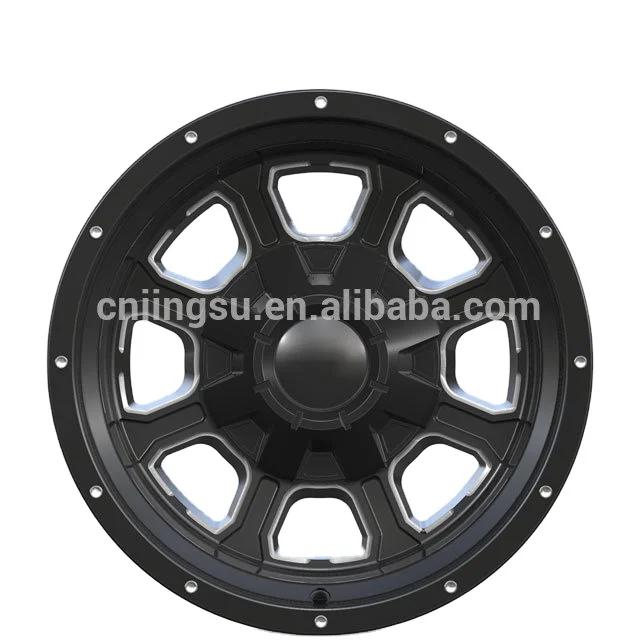 
Custom 15 Inch 16 Inch Deep Lip Aluminum Alloy Wheels PCD 139.7 Offset -44 Off-Road Wheels 
