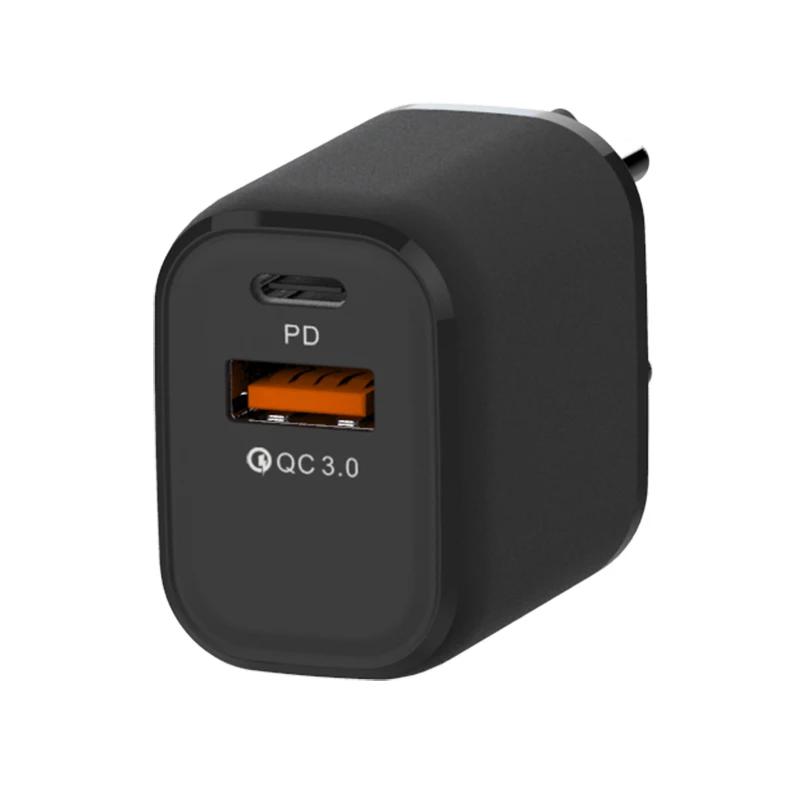 Китайский производитель Somostel Q01 Usb + PD адаптер питания US EU вилка зарядное устройство супер быстрое для ios /Android/Type C